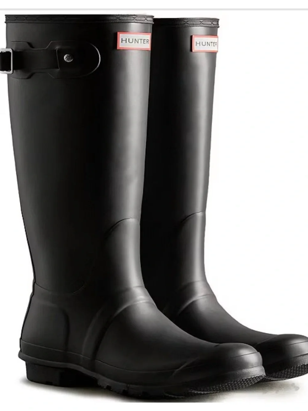 Hunter ORIGINAL Tall Matte Black Waterproof Rain Boots
